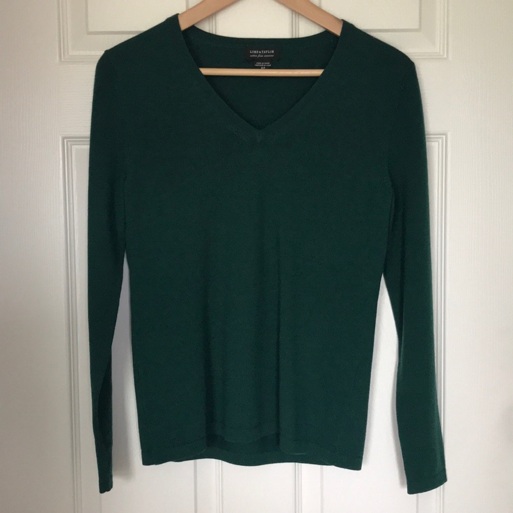 Lord and Taylor Merino Wool Sweater